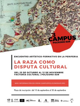 Cartel del III Campus Polígono Sur