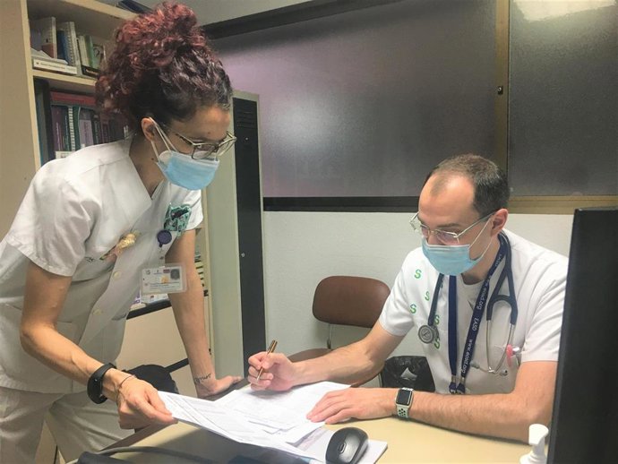 Archivo - profesionales de Atención Primaria del Sescam. Imagen de archivo.