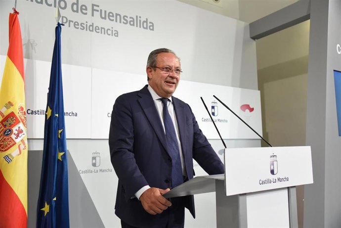 El consejero de Hacienda y Administraciones Públicas de C-LM, Juan Alfonso Ruiz Molina