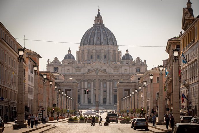 Archivo - Vatican City during the 2021 FIA ERC Rally di Roma Capitale, 3rd round of the 2021 FIA European Rally Championship, from July 23 to 25, 2021 in Roma, Italy - Photo Alexandre Guillaumot / DPPI