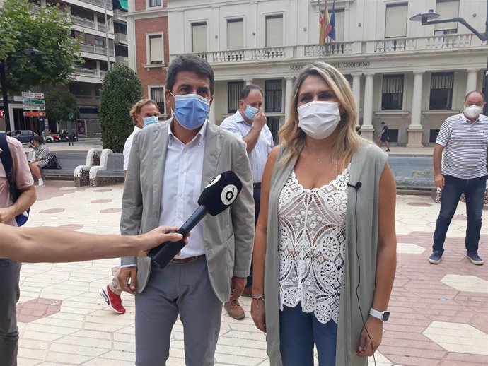 Carlos Mazón y Marta Barrachina