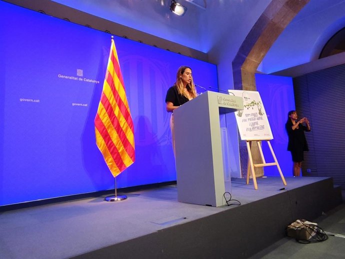 La portavoz del Govern, Patrícia Plaja.