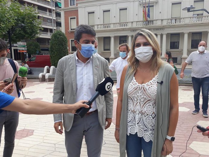 Carlos Mazón y Marta Barrachina