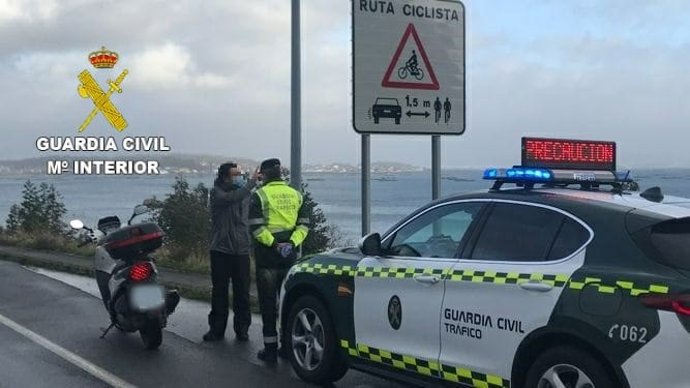 Control de la Guardia Civil