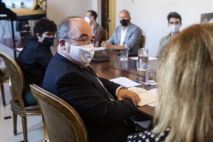 El ministro de Cultura y Deporte, Miquel Iceta