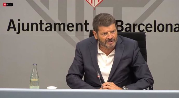 El teniente de alcalde de Seguridad de Barcelona, Albert Batlle