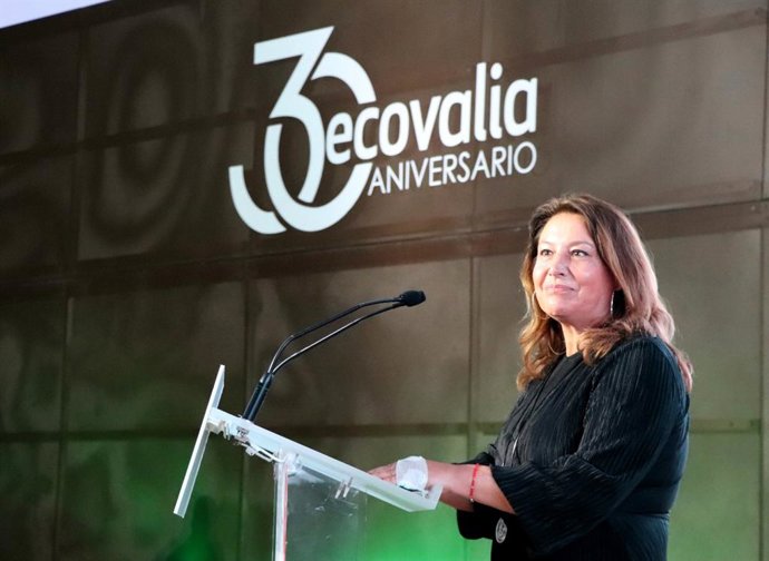 Crespo en el aniversario de Ecovalia
