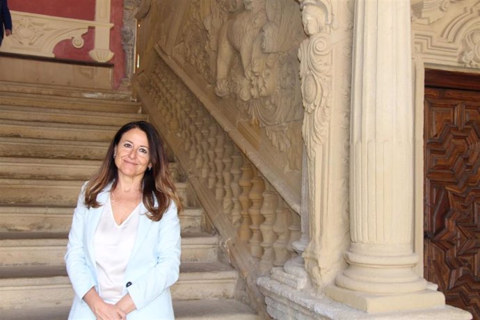 La historiadora del Arte y subdirectora de la Galleria Palatina de Florencia y responsable de tutela del centro histórico de Florencia, Ana Bisceglia.