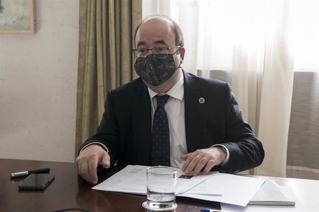 El ministro de Cultura y Deporte, Miquel Iceta,, a 24 de agosto de 2021, en Madrid, (España).