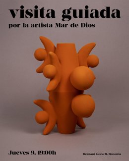 Cartel de la visita guiada.