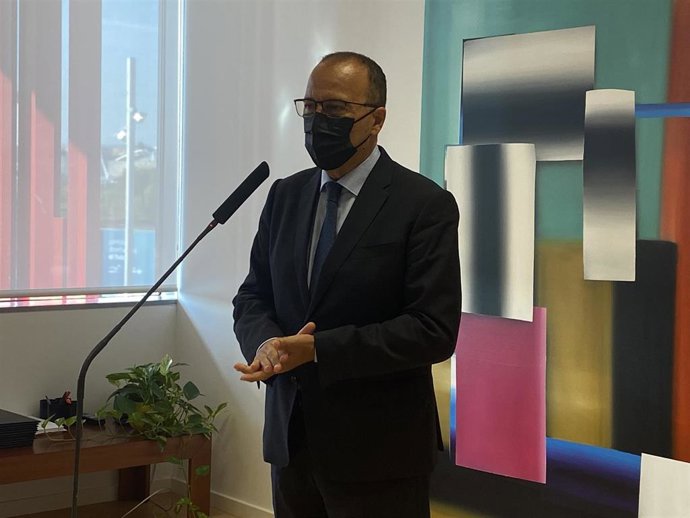 El consejero de Educación, Cultura y Deporte, Felipe Faci.