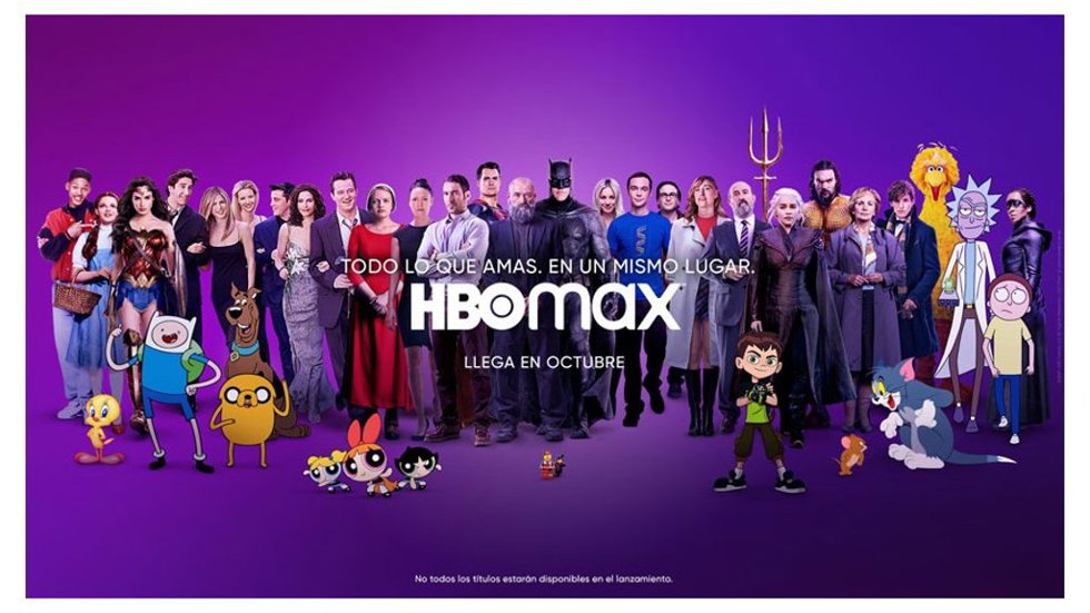 HBO Max llega a España el próximo 26 de octubre