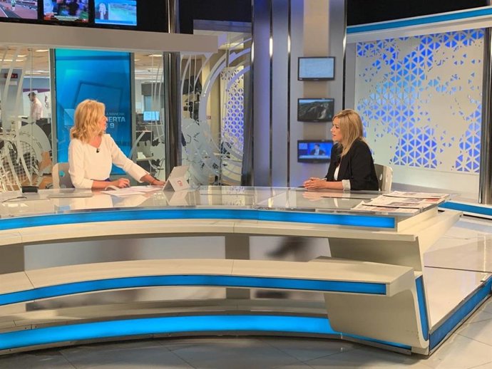 La líder de Cs en C-LM, Carmen Picazo, entrevistada en CMMedia