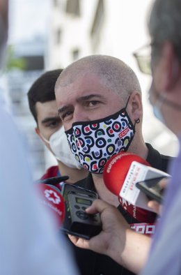 Archivo - El secretario general de CC.OO., Unai Sordo