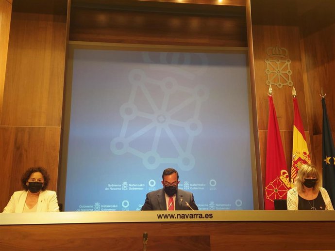 Rueda de prensa tras la sesión de Gobierno.