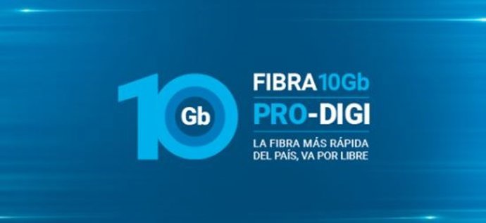 Digi presenta la fibra Pro-Digi con hasta 10 Gbps de velocidad