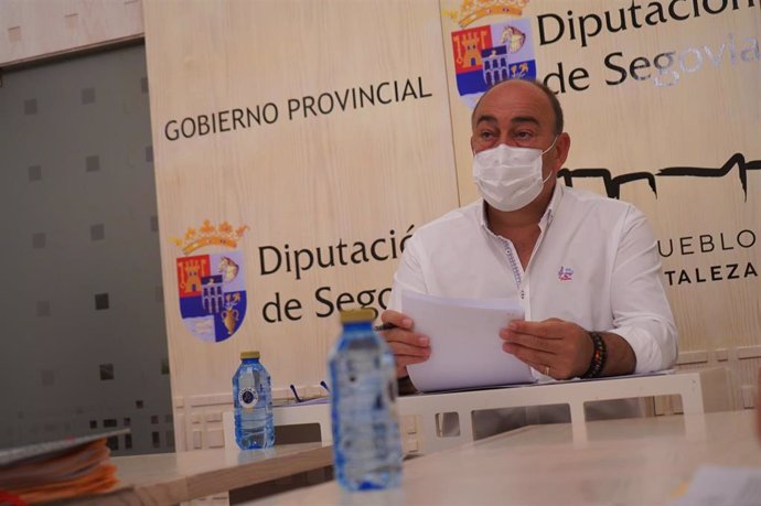 Presidente de la Diputación de Segovia, Miguel Ángel de Vicente.