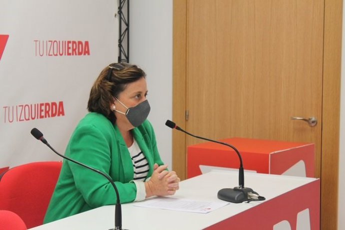 La diputada de IU, Henar Moreno