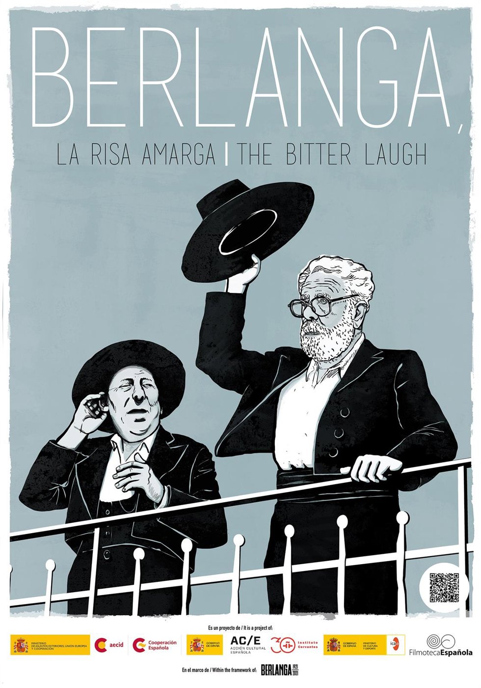Cartel 'Berlanga, la risa amarga'