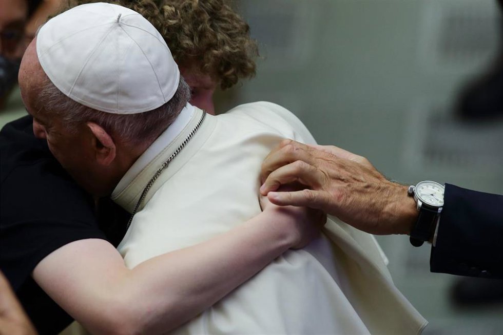 El Papa en la pasada audiencia general