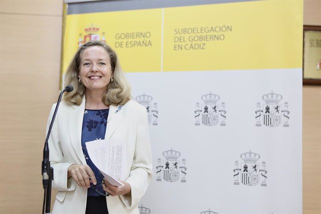 La vicepresidenta para Asuntos Económicos y Transformación Digital del Gobierno de España, Nadia Calviño.