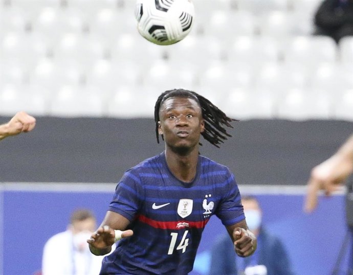 Eduardo Camavinga con la selección francesa