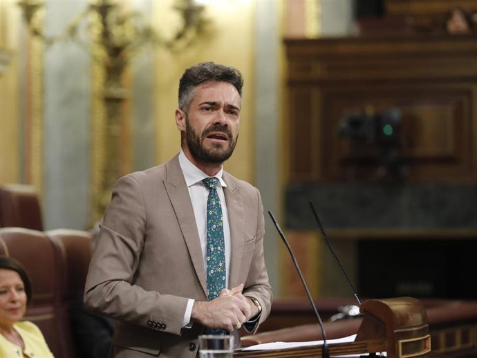 Archivo - El prtavoz adjunto del PSOE en el Congreso, Felipe Sicilia, el 24 de junio de 2020