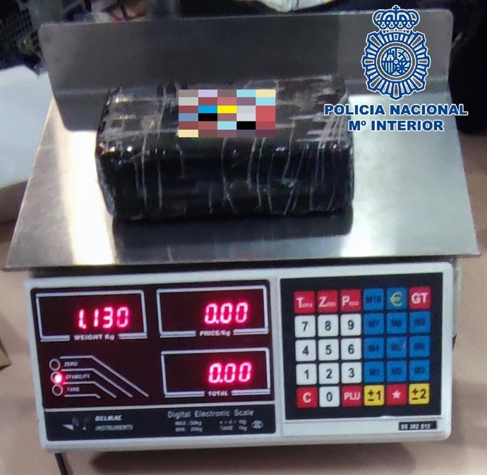 Cocaína intervenida.