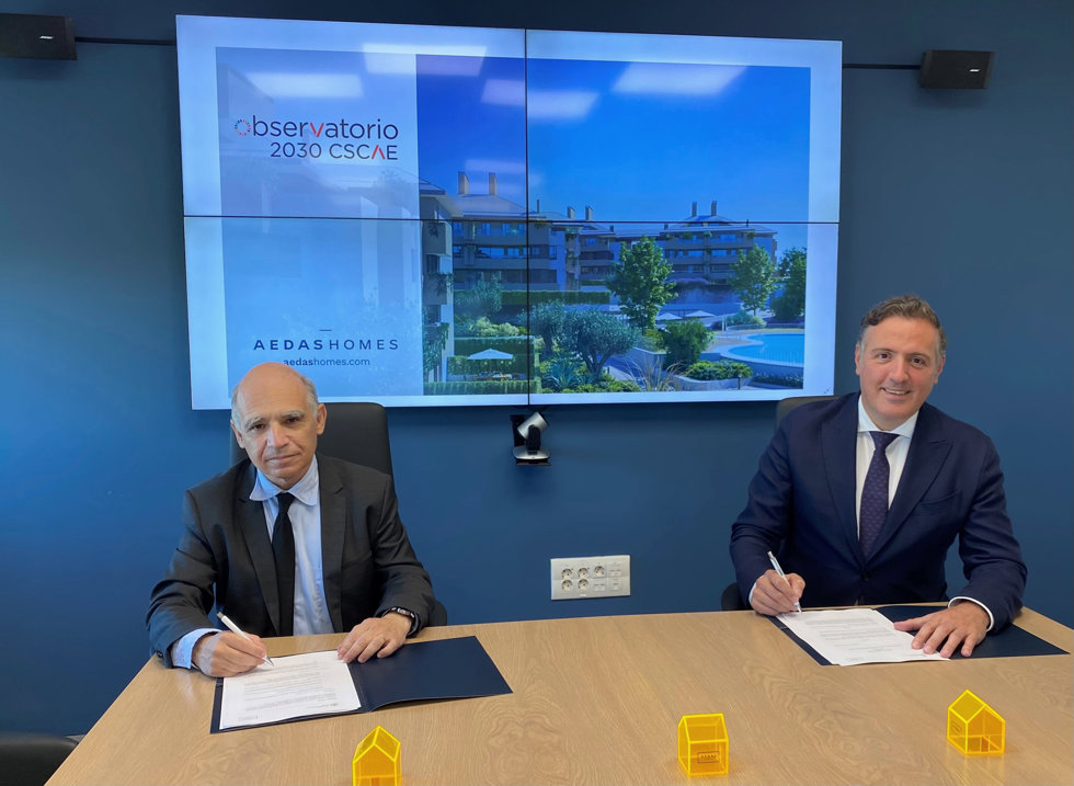 David Martínez es CEO de AEDAS Homes. En el pie de foto han puesto Director General