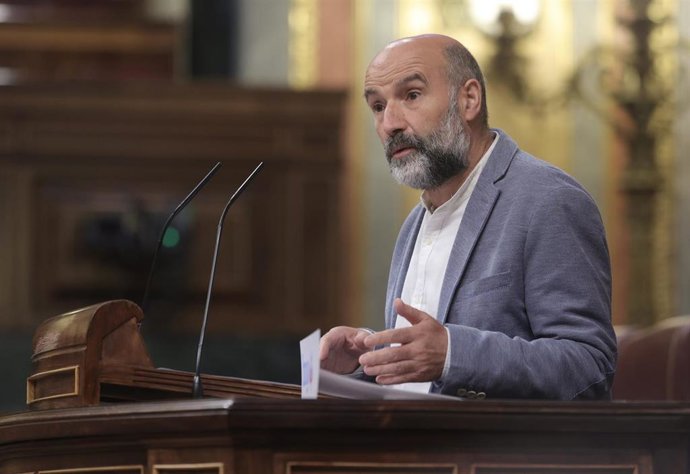 Archivo - El diputado del BNG en el Congreso, Néstor Rego.