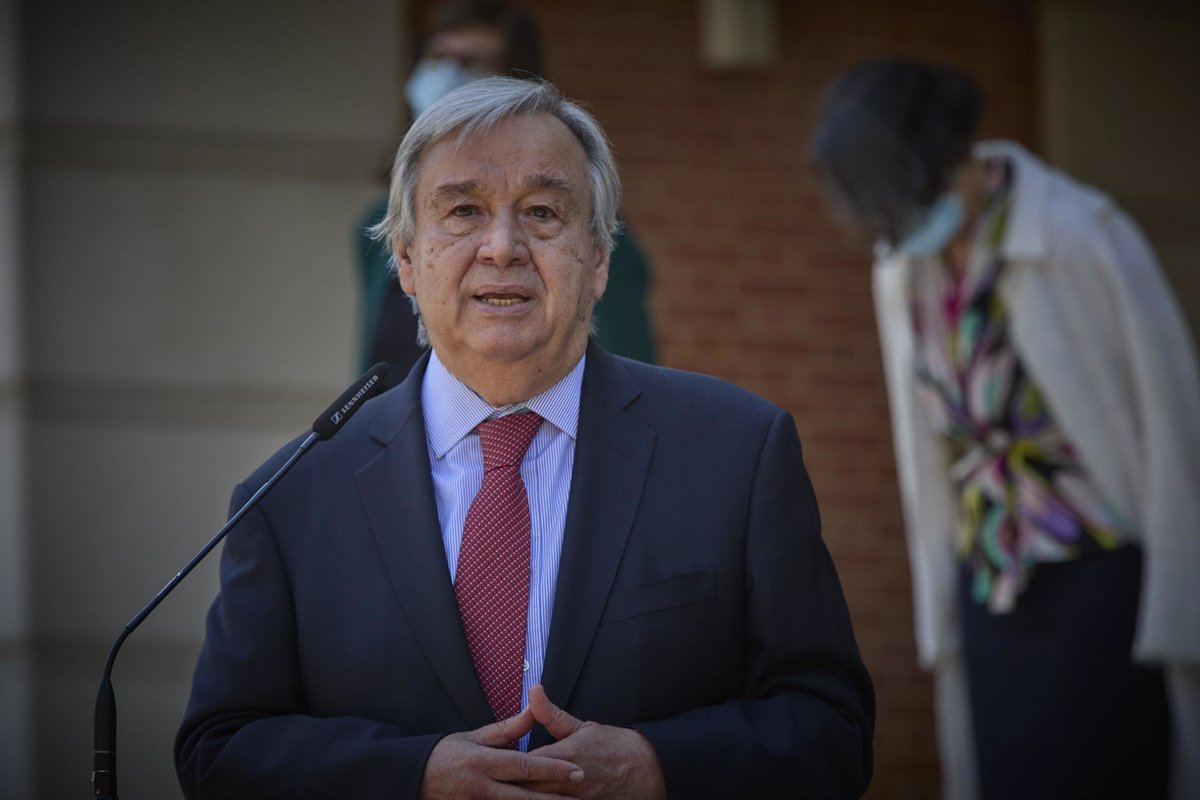 Guterres points out that mental health should be treated 