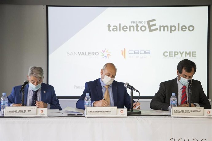 Archivo - Presentacion de los premios 'talentoEmpleo'.