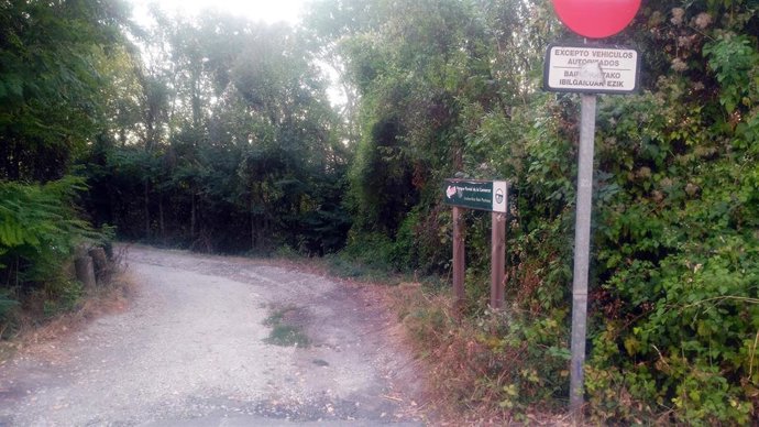 Camino Berroa en Huarte