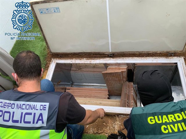 Imagen de archivo de una operación conjunta de la Policía Nacional y la Guardia Civil