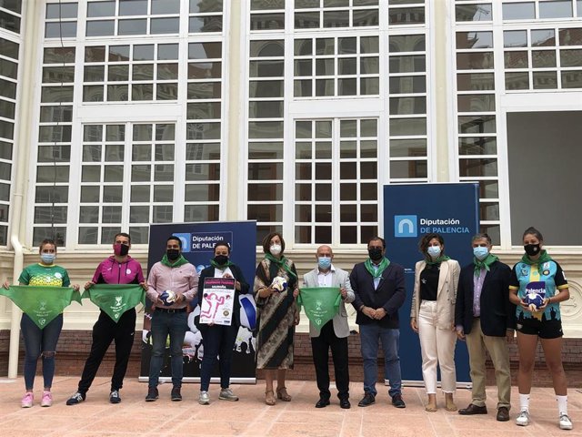 Diputación (Presentación copa Balonmano Femenino Diputación de Palencia.