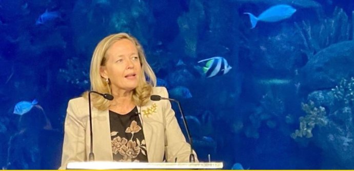 La vicepresidenta del Gobierno y ministra de Asuntos Económicos, Nadia Calviño.