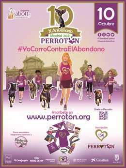 La X edición de Perrotón se celebra en Madrid el próximo 10 de octubre