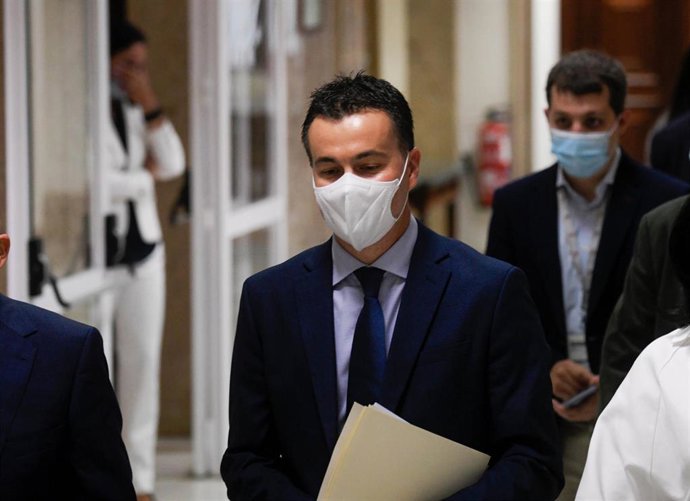 El portavoz del PSOE en el Congreso, Héctor Gómez. 