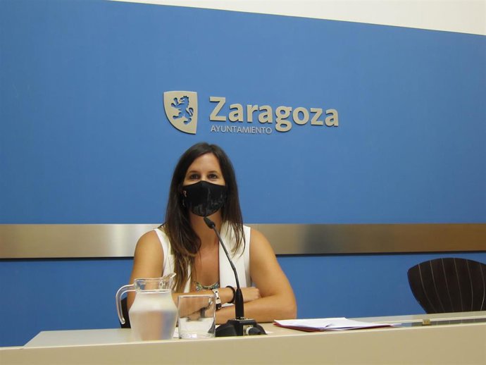 La concejal de Deportes del Ayuntamiento de Zaragoza, Cristina García