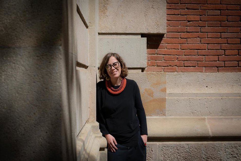 Archivo - La diputada de la CUP en el Parlament Eullia Reguant posa durante una entrevista con Europa Press en Barcelona, Catalunya (España), a 31 de marzo de 2021.