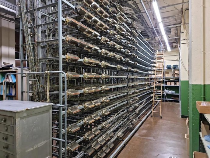 Central de cobre de Telefónica.