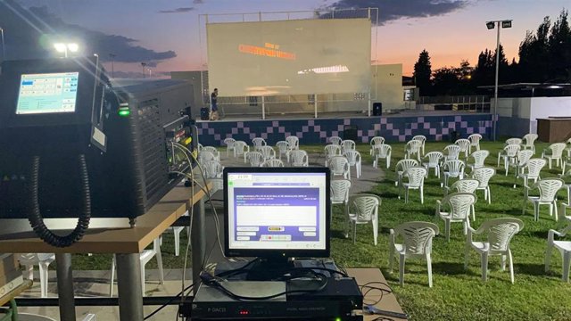 Una de las sesiones de Cineverano.