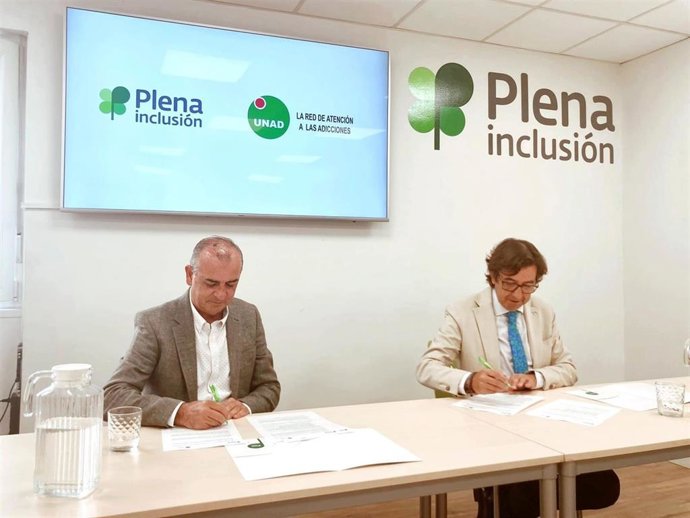 Plena Inclusión y UNAD colaboran para asistir a personas con discapacidad intelectual con problemas de adicciones