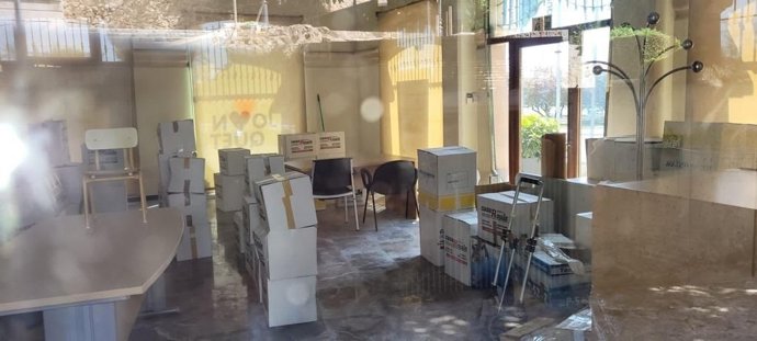 Edificio de Els Rentadors en Santa Catalina.