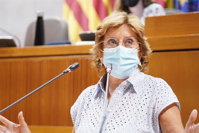 La consejera de Ciudadanía, María Victoria Broto.