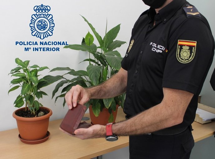 Un agente de la Policía Nacional en una imagen de archivo.