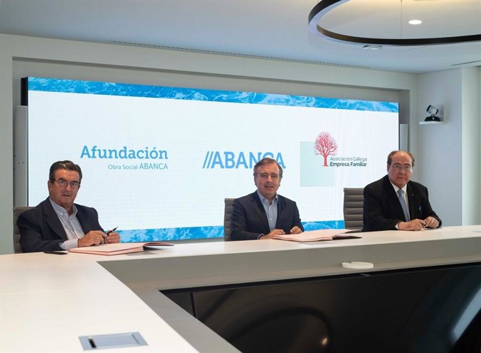 Convenio de Abanca, Afundación y la Asociación Galega da Empresa Familiar
