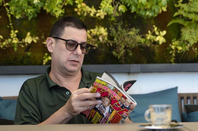 El periodista Jake Adelstein durante la presentación de su libro Tokyo Vice