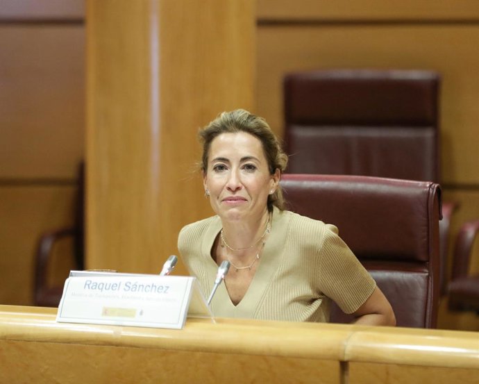 La ministra de Transportes, Movilidad y Agenda Urbana, Raquel Sánchez.