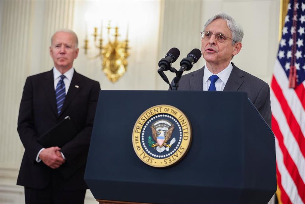 El fiscal general de Estados Unidos, Merrick Garland.